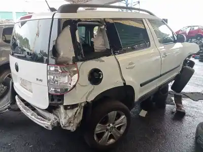 Veículo de Sucata skoda yeti (5l) 2.0 tdi 4x4 do ano 2011 alimentado cfha