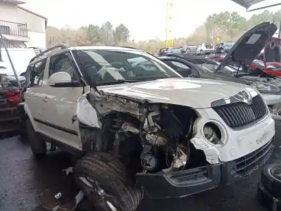 Veículo de Sucata skoda yeti (5l) 2.0 tdi 4x4 do ano 2011 alimentado cfha