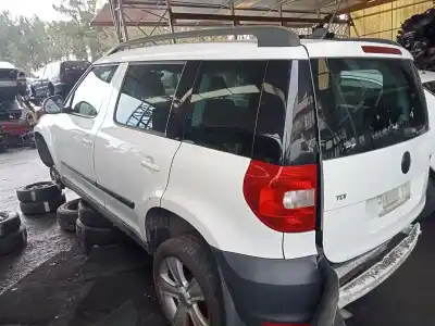 Scrapping Vehicle skoda yeti (5l) 2.0 tdi 4x4 of the year 2011 powered cfha