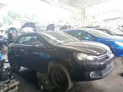 Scrapping Vehicle VOLKSWAGEN GOLF VI DESCAPOTABLE (517) 1.2 TSI 16V of the year 2012 powered CBZB