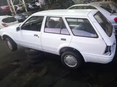 Scrapping Vehicle FORD ESCORT IV (GAF, AWF, ABFT)  of the year 1988 powered LR2,LRB