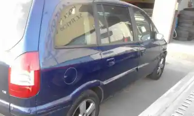 Sloopvoertuig opel zafira a elegance van het jaar 2005 aangedreven z18xe