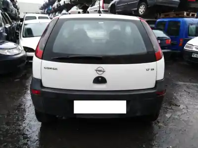 Scrapping Vehicle opel corsa c furgoneta/hatchback (x01) 1.7 di 16v (f08, w5l) of the year 2003 powered y17dtl