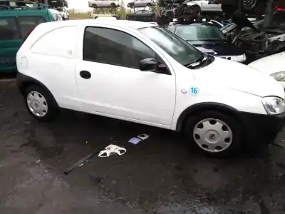Scrapping Vehicle opel corsa c furgoneta/hatchback (x01) 1.7 di 16v (f08, w5l) of the year 2003 powered y17dtl