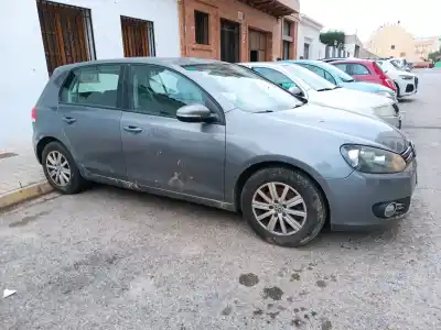 Sloopvoertuig volkswagen golf vi (5k1) 1.4 tsi van het jaar 2009 aangedreven cax