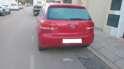 Sloopvoertuig VOLKSWAGEN GOLF VI (5K1) 1.4 TSI van het jaar 2010 aangedreven CAX