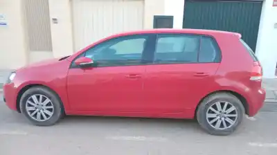 Veículo de Sucata volkswagen golf vi (5k1) 1.4 tsi do ano 2010 alimentado cax