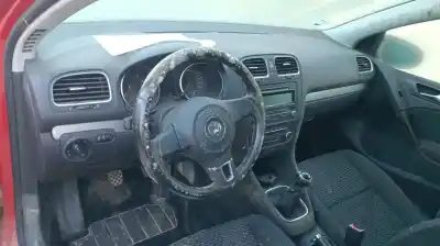 Veículo de Sucata volkswagen golf vi (5k1) 1.4 tsi do ano 2010 alimentado cax