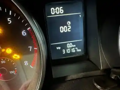 Veículo de Sucata volkswagen golf vi (5k1) 1.4 tsi do ano 2010 alimentado cax