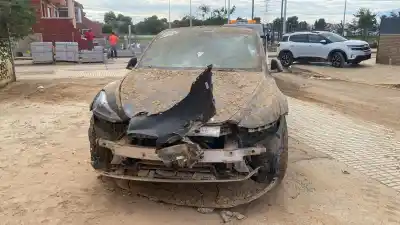 Véhicule à la ferraille tesla model y (5yjy) ev a las 4 ruedas de l'année 2022 alimenté 3d3 y 3d7