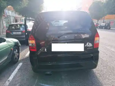 Scrapping Vehicle opel zafira a blue line of the year 2004 powered y22dtr