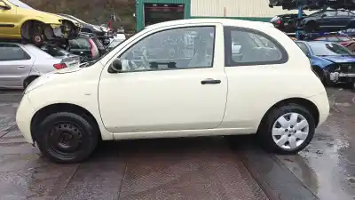 Veículo de Sucata nissan micra (k12e) acenta do ano 2004 alimentado k9k