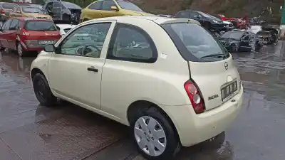 Veículo de Sucata nissan micra (k12e) acenta do ano 2004 alimentado k9k
