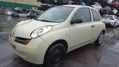 Veículo de Sucata nissan micra (k12e) acenta do ano 2004 alimentado k9k