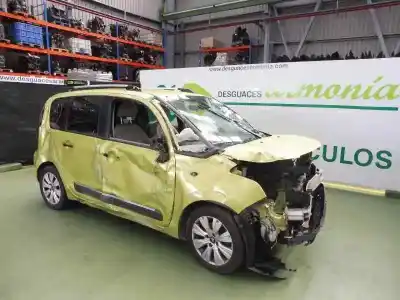 Scrapping Vehicle CITROEN C3 PICASSO Exclusive of the year 2010 powered 9HZ