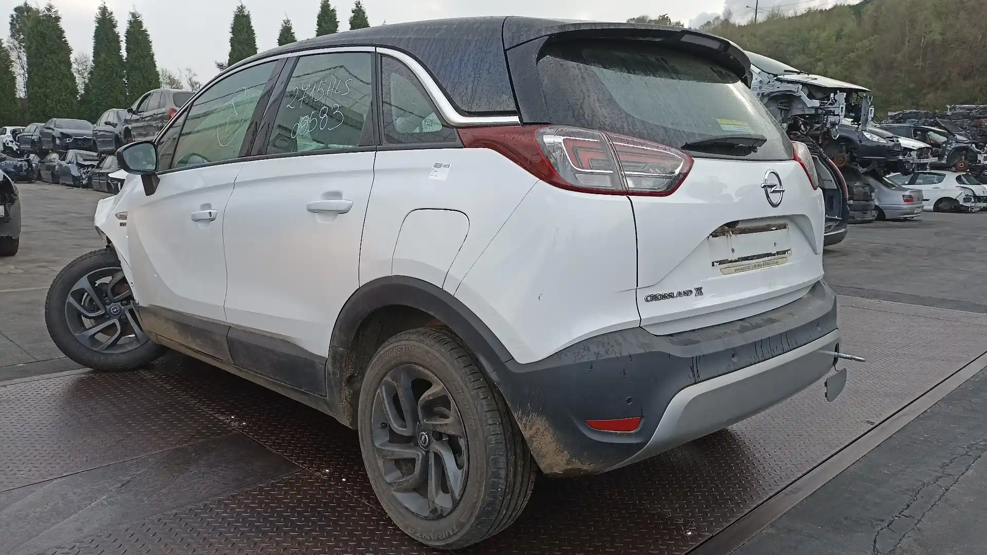 Verin de coffre OPEL CROSSLAND X 