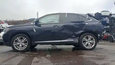 Veicolo di demolizione lexus rx 450h dell'anno 2010 alimentato 2gr