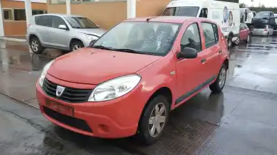 Scrapping Vehicle dacia sandero ambiance of the year 2009 powered k9k792