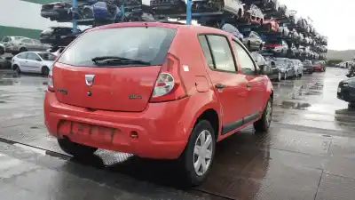 Scrapping Vehicle dacia sandero ambiance of the year 2009 powered k9k792