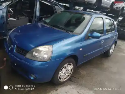 Veicolo di demolizione renault clio ii fase ii (b/cb0) authentique dell'anno 2005 alimentato d7f g7