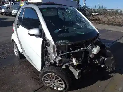 Veículo de Sucata smart cabrio fortwo cabrio mhd (52kw) (451.480) do ano 2012 alimentado 