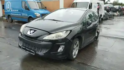 Veículo de Sucata peugeot 308 gt do ano 2009 alimentado rhr