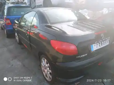 Verschrottungsfahrzeug peugeot 206 cc cc des jahres 2002 angetrieben 
