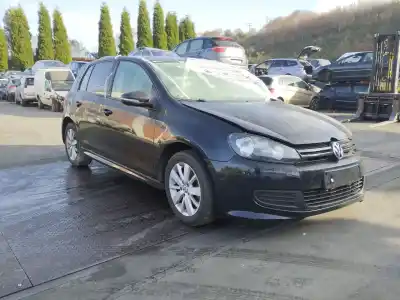 Veicolo di demolizione volkswagen golf vi (5k1) 1.6 tdi dell'anno 2011 alimentato cayc