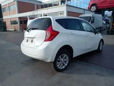 Veicolo di demolizione nissan note (e12) 1.5 dci dell'anno 2015 alimentato k9k