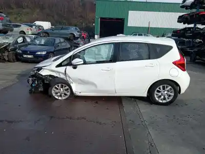 Veicolo di demolizione nissan note (e12) 1.5 dci dell'anno 2015 alimentato k9k