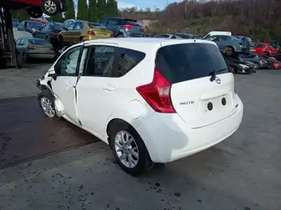 Veicolo di demolizione nissan note (e12) 1.5 dci dell'anno 2015 alimentato k9k
