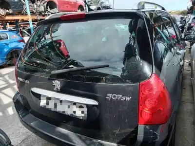 Veicolo di demolizione PEUGEOT 307 SW (3H) 1.6 HDI 90 dell'anno 2007 alimentato 9HV (DV6TED4B),9HV (DV6TED4BU),9HX (DV6ATED4),9HX 