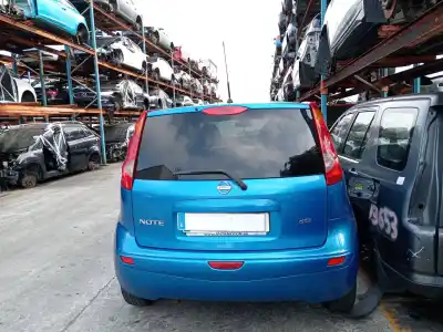 Veicolo di demolizione nissan note (e11, ne11) 1.5 dci dell'anno 2008 alimentato k9k 276,k9k 400