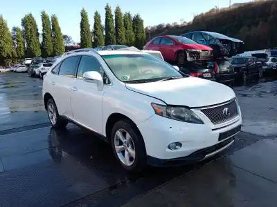Scrapping Vehicle lexus rx 450h of the year 2010 powered 2gr