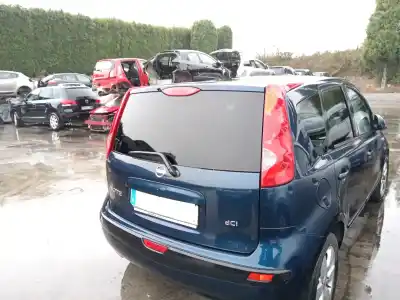 Veicolo di demolizione NISSAN NOTE (E11, NE11) 1.5 DCI dell'anno 2007 alimentato K9K 700