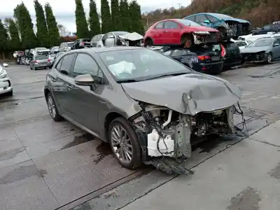 Veicolo di demolizione toyota corolla fastback (_e21_) 1.8 hybrid (zwe211) dell'anno 2019 alimentato 2zr-fxe