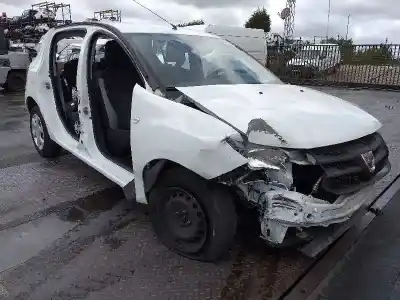 Veículo de Sucata dacia sandero ambiance do ano 2016 alimentado d4f f7