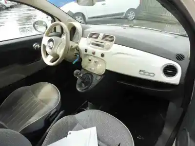 Veículo de Sucata fiat nuova 500 (150) lounge do ano 2009 alimentado 169a4000