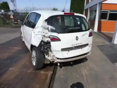 Sloopvoertuig renault scenic iii grand dynamique van het jaar 2012 aangedreven k9k a6