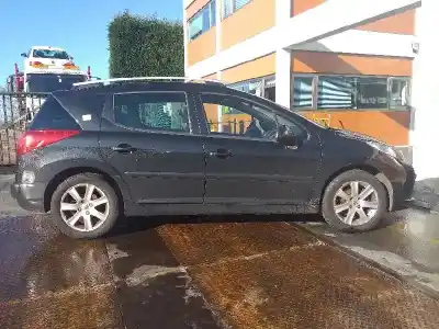 Veicolo di demolizione PEUGEOT 207 SW Sport dell'anno 2007 alimentato 9HZDV6TED4