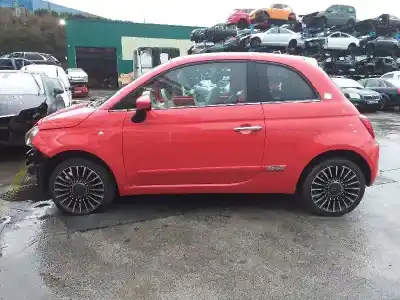 Sloopvoertuig fiat nuova 500 (150) lounge van het jaar 2016 aangedreven 169a4000