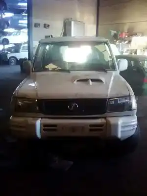 Scrapping Vehicle HYUNDAI GALLOPER CORTO 2.5 of the year 1999 powered D4BH