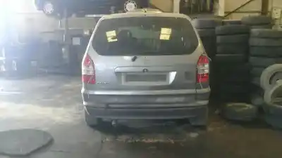 Scrapping Vehicle opel zafira a blue line of the year 2004 powered 