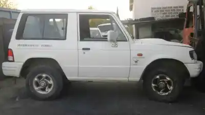 Verschrottungsfahrzeug hyundai galloper corto 2.5 des jahres 1999 angetrieben d4bh