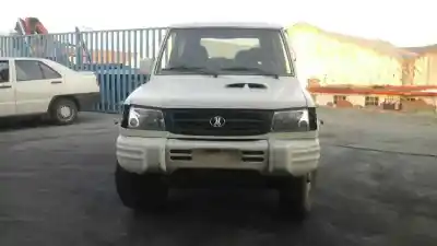 Verschrottungsfahrzeug hyundai galloper corto 2.5 des jahres 1999 angetrieben d4bh