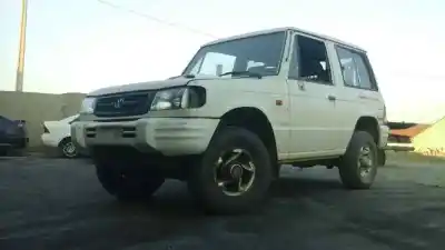 Scrapping Vehicle HYUNDAI GALLOPER CORTO 2.5 of the year 1999 powered D4BH