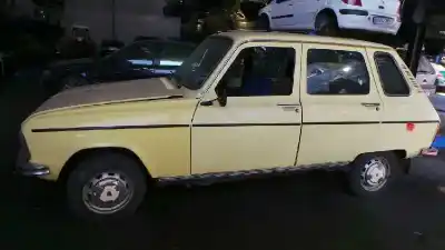 Vehículo de desguace RENAULT 6 GTL del año 1984 con motor 