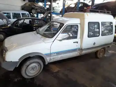 Scrapping Vehicle citroen c15 e familiale of the year 1991 powered k1g