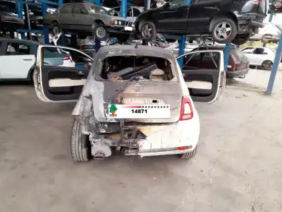 Veicolo di demolizione fiat 500 cabrio (150) lounge dell'anno 2018 alimentato 169a4000