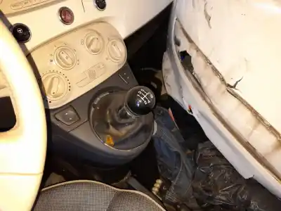 Veículo de Sucata fiat 500 cabrio (150) bydiesel do ano 2008 alimentado 169a4000